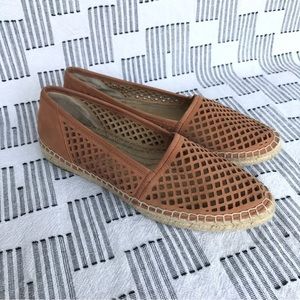 FRYE // Lee A Line Perf Espadrille Flat Mocassin Size 8.5